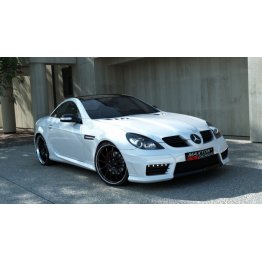 Накладки на пороги AMG R172 Look на Mercedes SLK R171